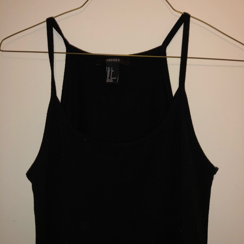Black bodycon dress